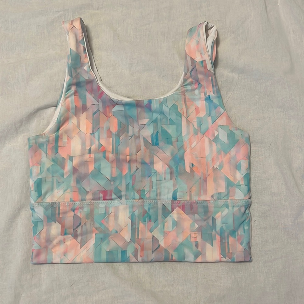 Extra small pastel DYI sports bra